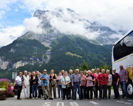 GAK-Reisegruppe in Grindelwald