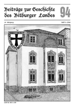 Heft 94 der Beiträge zur Geschichte des Bitburger Landes